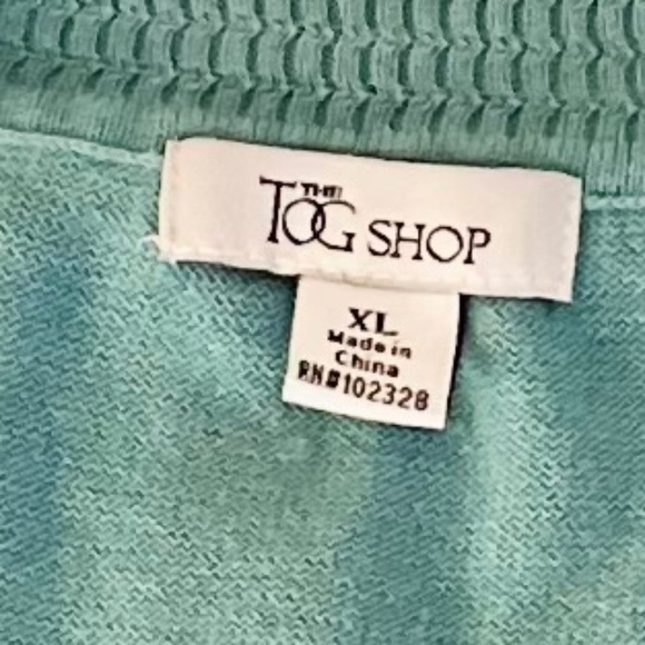 Tog Shop Aqua Short-Sleeve Sweater - Picture 4 of 6